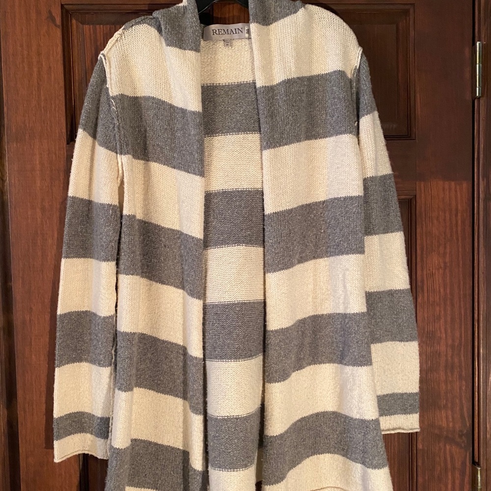 Remain Striped Cardigan
